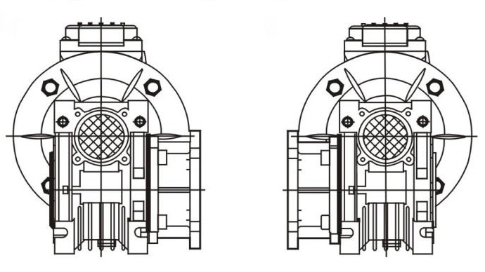 RV-E蜗轮蜗杆减速机(图20)